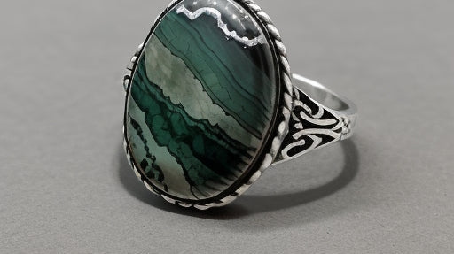 The Enchanting Meaning Behind Moss Agate Engagement Rings
