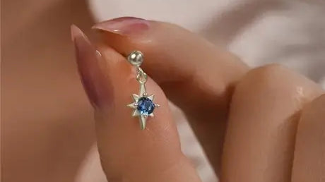 Sphere Serenade: Ball Back Earrings Ensemble